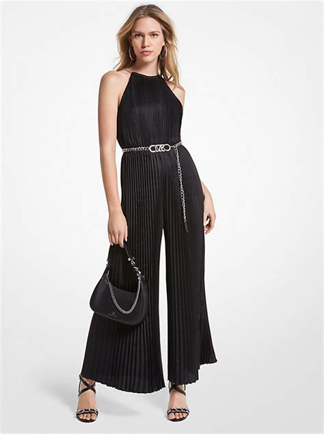 michael kors canada jumpsuit|michael kors pleated jumpsuit.